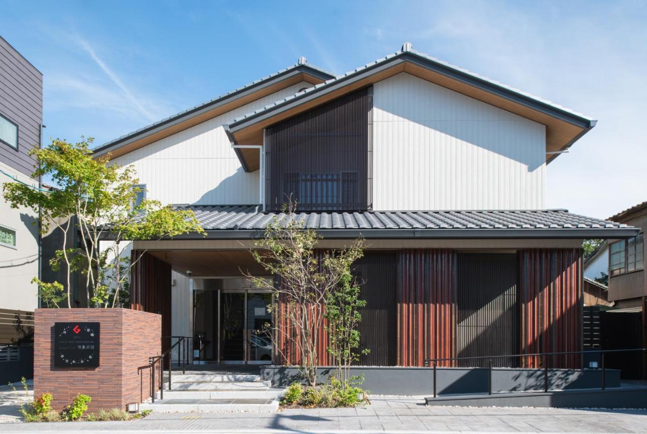 Grand Base Hakata Gofuku Aparthotel Fukuoka  Exterior photo